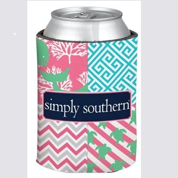 SIMPLY SOUTHERN | Koozie Multi Preppy patterns - Picture 1 of 5
